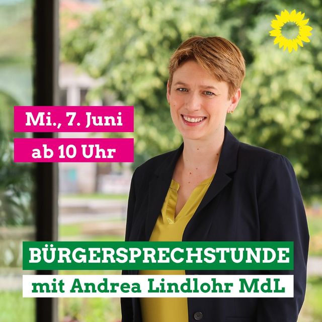 Bürgersprechstunde mit Andrea Lindlohr
