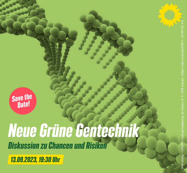 Save the Date! Neue Grüne Gentechnik