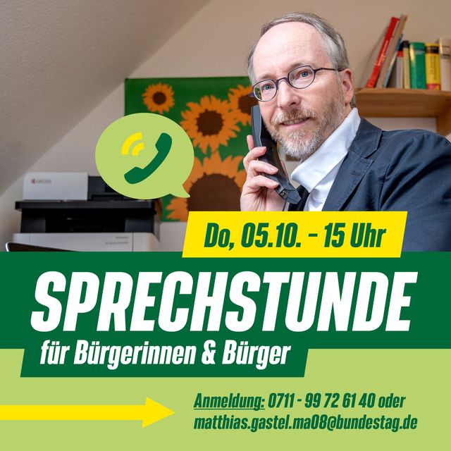 Direkter Draht zu Matthias Gastel