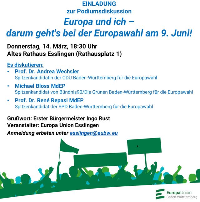 Esslingen: Europawahl und ich