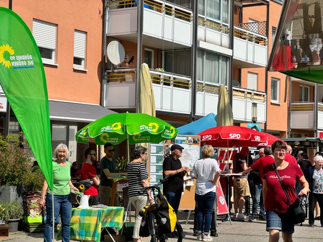 Wendlingen: Infostand Kommunalwahl