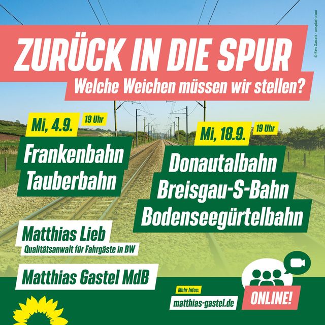 Zurück in die Spur!