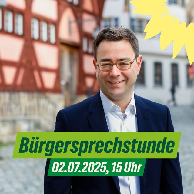 Bürgersprechstunde mit Sebastian Schäfer MdB