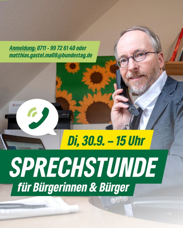 Direkter Draht zu Matthias Gastel