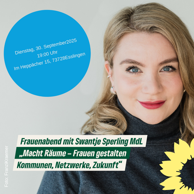 Einladung zum Frauenabend mit Swantje Sperling MdL