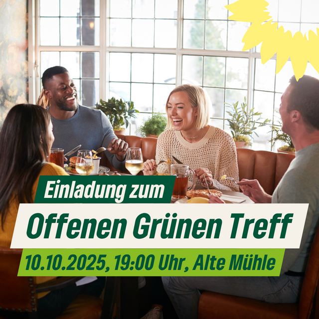Einladung zum Grünen Treff in Filderstadt