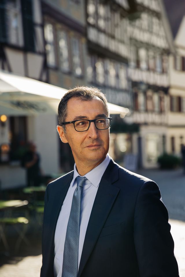Cem Özdemir im Wahlkreis Esslingen