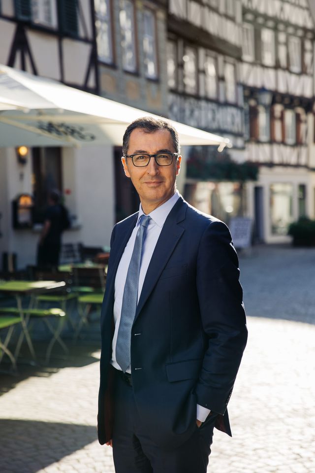 Cem Özdemir im Wahlkreis Kirchheim