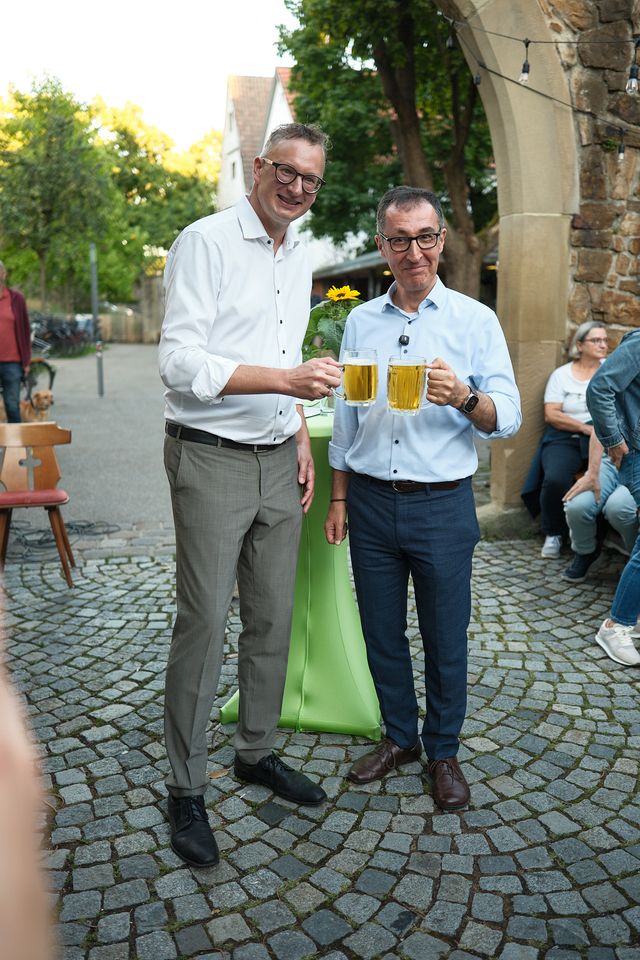 Auf ein Bier mit Özdemir in Kirchheim