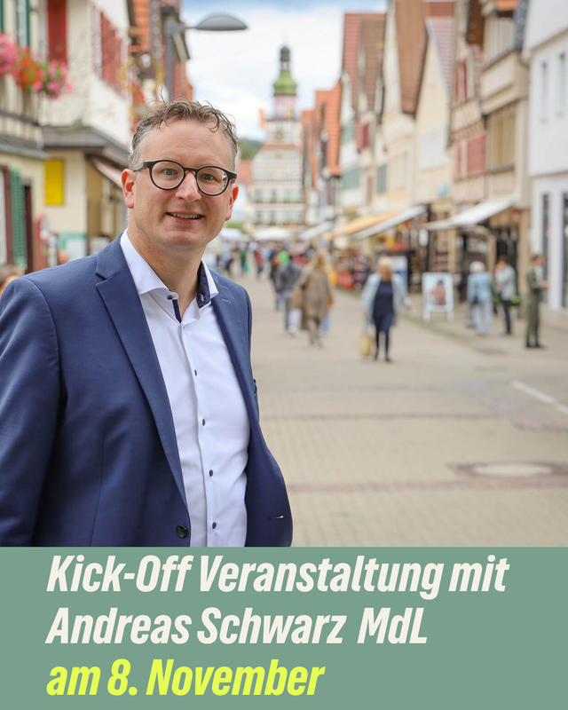 Herzliche Einladung zum Kick-Off Termin im Wahlkreis Kirchheim