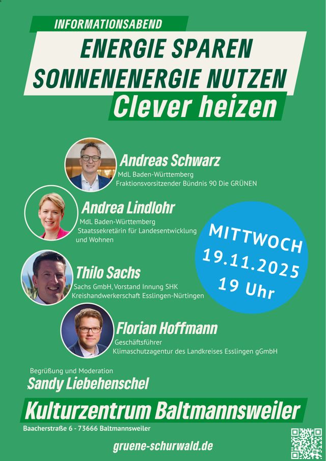 Energie sparen – Sonnenenergie nutzen – clever heizen