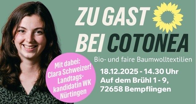 Clara Schweizer zu Gast bei Cotonea