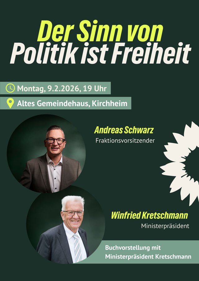 Buchvorstellung mit W. Kretschmann