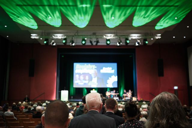 Volles Haus beim Neujahrsempfang von BÜNDNIS 90/DIE GRÜNEN in Nürtingen