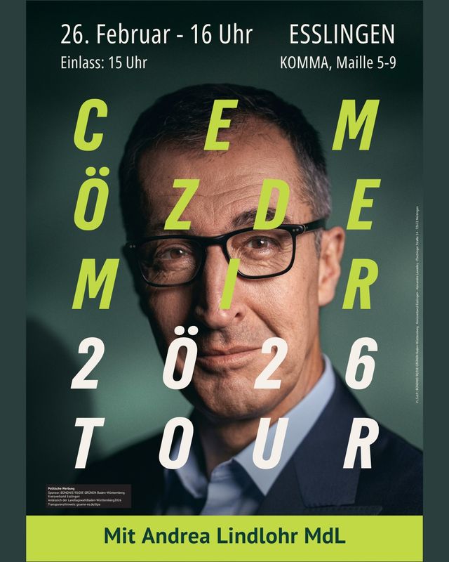 Cem Özdemir in Esslingen