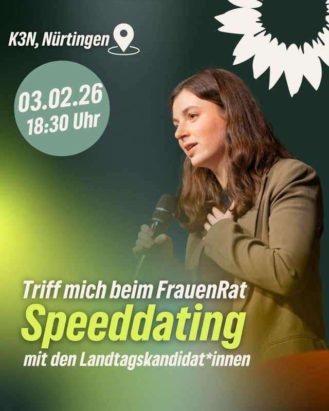 Clara Schweizer beim FrauenRat Speeddating
