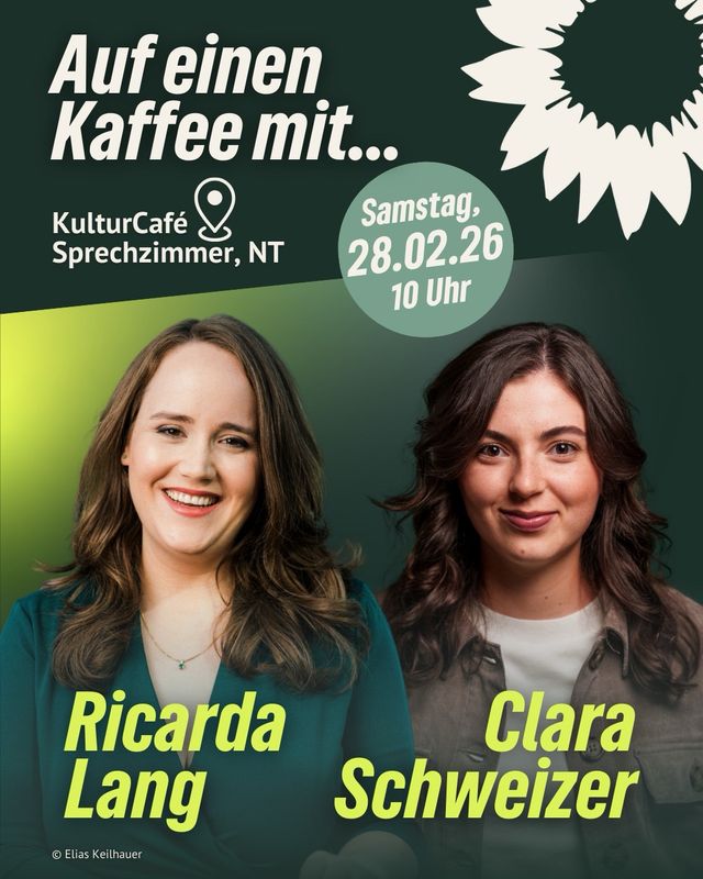 Ricarda Lang MdB zu Gast bei Clara Schweizer