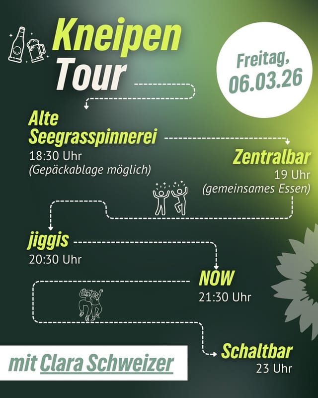 Kneipentour durch Nürtingen mit Clara Schweizer