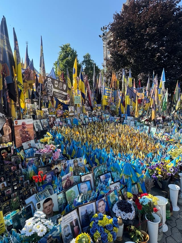 Reise in die Ukraine: Schreckliche Kriegsrealität