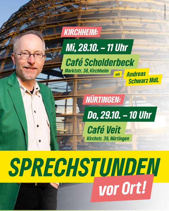 Auf eine Tasse Tee mit Matthias Gastel in Nürtingen