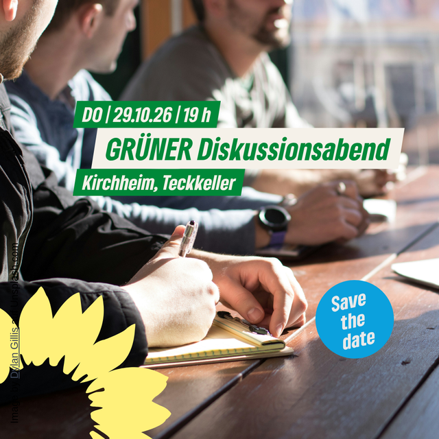 GRÜNER Diskussionsabend in Kirchheim unter Teck